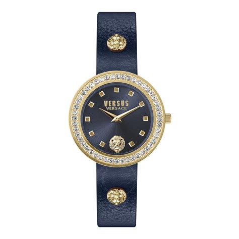 Versus by Versace Carnaby Street Crystal Quartz Blue Dial 